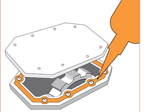 Silicon Gasketing Adhesives